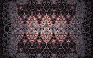 Preview wallpaper fractal, pattern, shapes, dots, abstraction