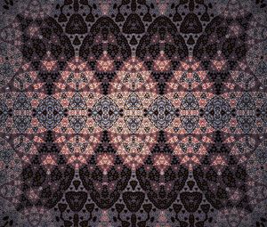 Preview wallpaper fractal, pattern, shapes, dots, abstraction