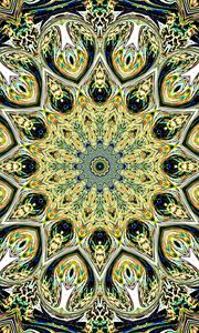 Preview wallpaper fractal, pattern, shapes, background, abstraction