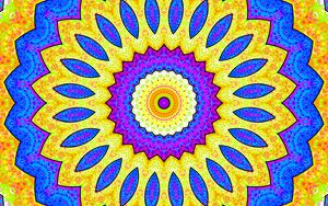 Preview wallpaper fractal, pattern, shapes, bright, abstraction