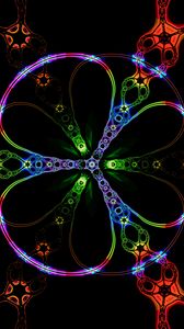 Preview wallpaper fractal, pattern, shapes, lines, colorful, abstraction