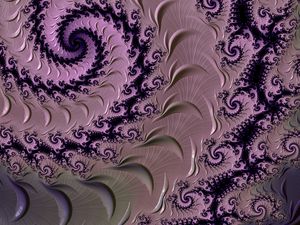 Preview wallpaper fractal, pattern, spiral, purple, abstraction