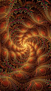 Preview wallpaper fractal, pattern, spiral, abstraction