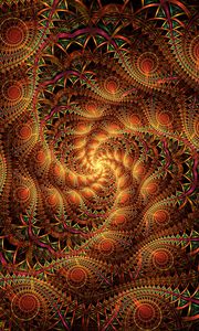 Preview wallpaper fractal, pattern, spiral, abstraction