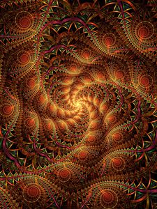 Preview wallpaper fractal, pattern, spiral, abstraction