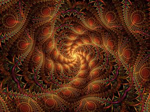 Preview wallpaper fractal, pattern, spiral, abstraction