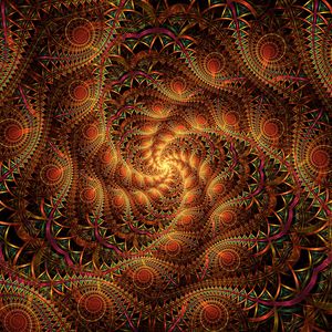 Preview wallpaper fractal, pattern, spiral, abstraction
