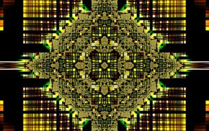 Preview wallpaper fractal, pattern, squares, abstraction