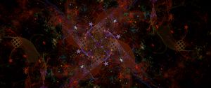 Preview wallpaper fractal, pattern, stars, abstraction