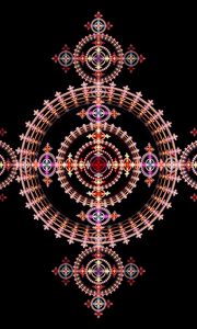 Preview wallpaper fractal, pattern, symmetry, circles, abstraction