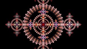 Preview wallpaper fractal, pattern, symmetry, circles, abstraction