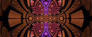 Preview wallpaper fractal, pattern, symmetry, tangled, abstraction