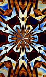 Preview wallpaper fractal, pattern, symmetry, kaleidoscope, abstraction