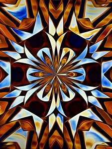 Preview wallpaper fractal, pattern, symmetry, kaleidoscope, abstraction