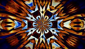 Preview wallpaper fractal, pattern, symmetry, kaleidoscope, abstraction