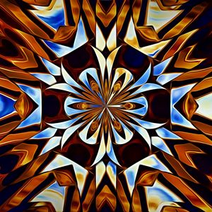 Preview wallpaper fractal, pattern, symmetry, kaleidoscope, abstraction