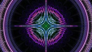 Preview wallpaper fractal, pattern, symmetry, abstraction, digital