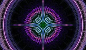 Preview wallpaper fractal, pattern, symmetry, abstraction, digital