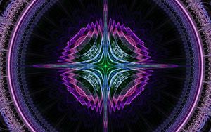 Preview wallpaper fractal, pattern, symmetry, abstraction, digital