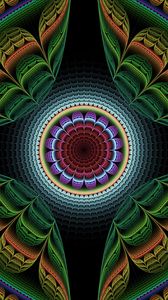 Preview wallpaper fractal, pattern, symmetry, colorful, abstraction