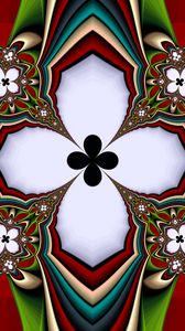 Preview wallpaper fractal, pattern, symmetry, abstraction, colorful