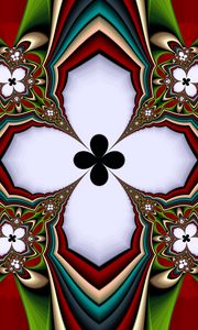 Preview wallpaper fractal, pattern, symmetry, abstraction, colorful