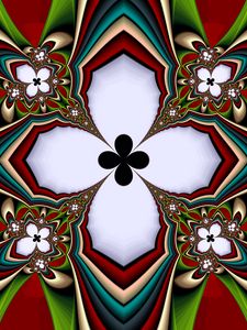 Preview wallpaper fractal, pattern, symmetry, abstraction, colorful