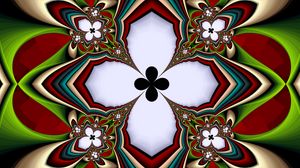 Preview wallpaper fractal, pattern, symmetry, abstraction, colorful