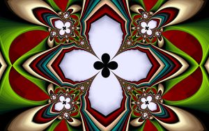 Preview wallpaper fractal, pattern, symmetry, abstraction, colorful