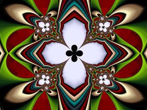 Preview wallpaper fractal, pattern, symmetry, abstraction, colorful