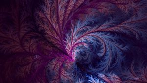 Preview wallpaper fractal, pattern, tangled, branchy, abstraction