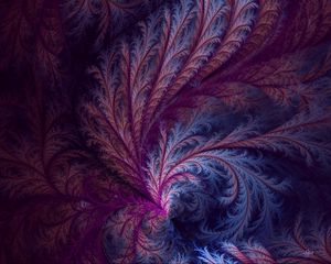 Preview wallpaper fractal, pattern, tangled, branchy, abstraction