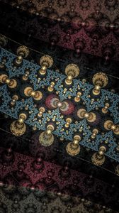 Preview wallpaper fractal, pattern, tangled, symmetry, abstraction