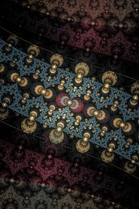 Preview wallpaper fractal, pattern, tangled, symmetry, abstraction