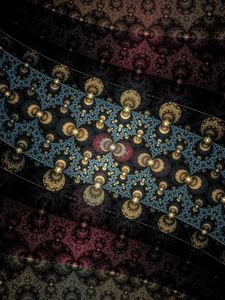 Preview wallpaper fractal, pattern, tangled, symmetry, abstraction