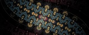 Preview wallpaper fractal, pattern, tangled, symmetry, abstraction