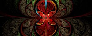 Preview wallpaper fractal, pattern, tangled, abstraction, symmetry