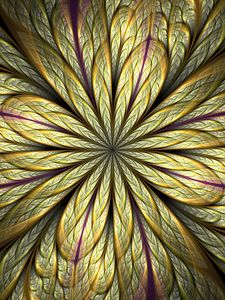 Preview wallpaper fractal, pattern, tangled, digital, abstraction