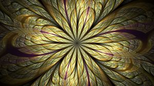 Preview wallpaper fractal, pattern, tangled, digital, abstraction