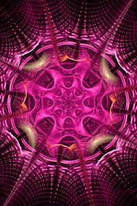 Preview wallpaper fractal, pattern, tangled, swirling, purple