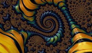 Preview wallpaper fractal, pattern, twisting, rotation