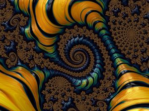 Preview wallpaper fractal, pattern, twisting, rotation