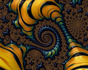 Preview wallpaper fractal, pattern, twisting, rotation