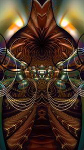 Preview wallpaper fractal, pattern, volume, abstraction