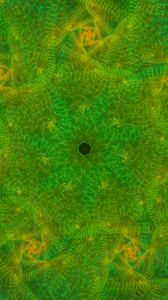 Preview wallpaper fractal, pattern, volume, green, abstraction