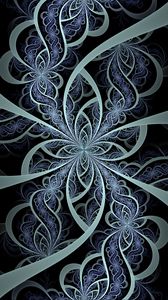 Preview wallpaper fractal, pattern, winding, tangled, abstraction