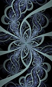 Preview wallpaper fractal, pattern, winding, tangled, abstraction