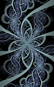 Preview wallpaper fractal, pattern, winding, tangled, abstraction