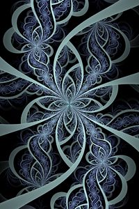 Preview wallpaper fractal, pattern, winding, tangled, abstraction