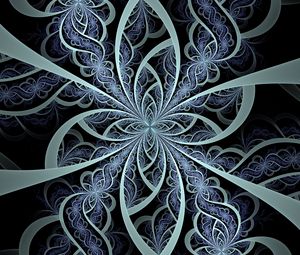 Preview wallpaper fractal, pattern, winding, tangled, abstraction